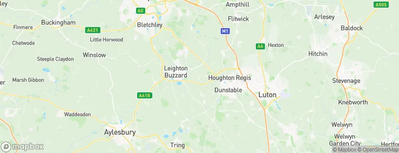 Stanbridge, United Kingdom Map
