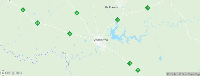 Standerton, South Africa Map