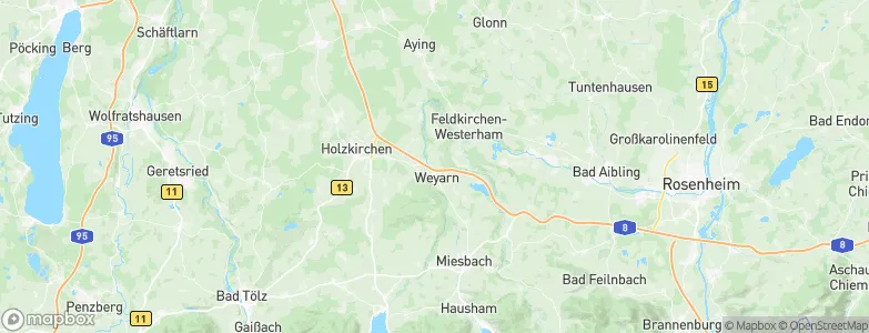 Standkirchen, Germany Map