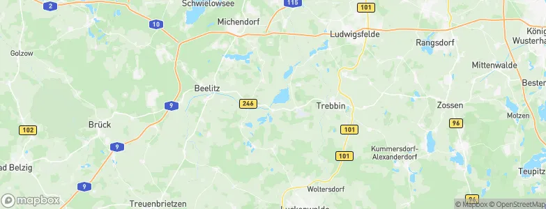 Stangenhagen, Germany Map