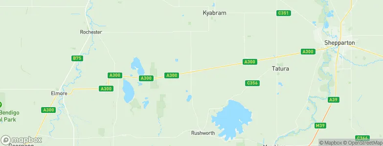 Stanhope, Australia Map
