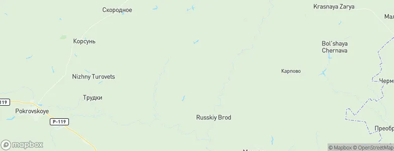 Stanovskiye Vyselki, Russia Map