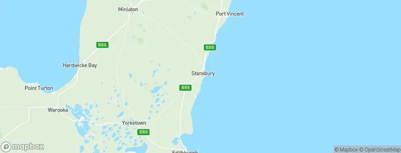 Stansbury, Australia Map