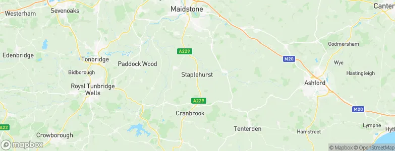 Staplehurst, United Kingdom Map