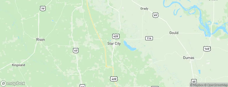 Star City, United States Map