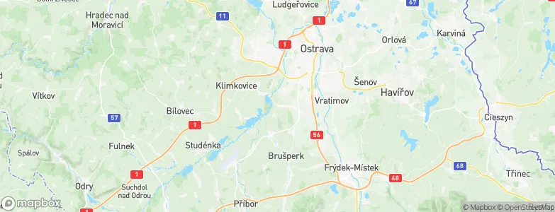 Stará Bělá, Czechia Map