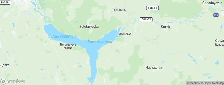 Staraya Yaksarka, Russia Map