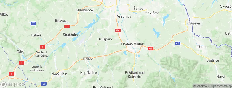 Staříč, Czechia Map