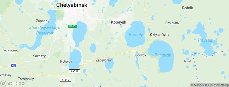 Starokamyshinsk, Russia Map