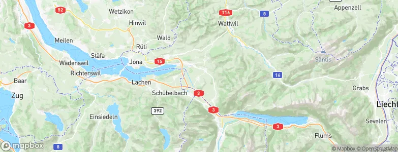 Starrberg, Switzerland Map