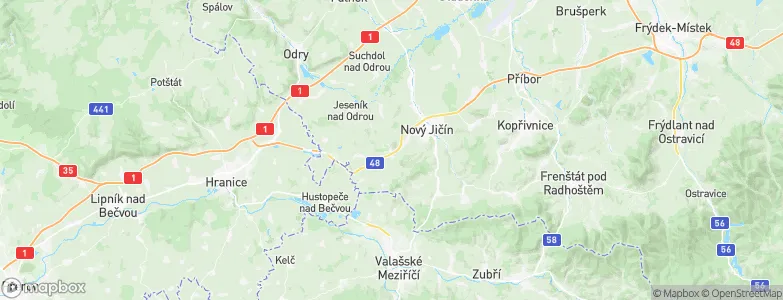 Starý Jičín, Czechia Map