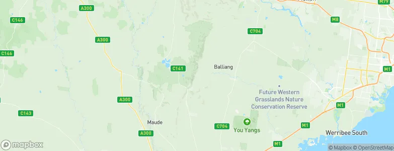 Staughton Vale, Australia Map