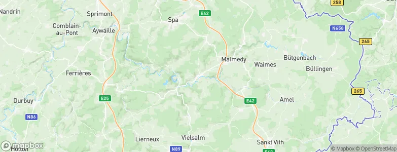 Stavelot, Belgium Map