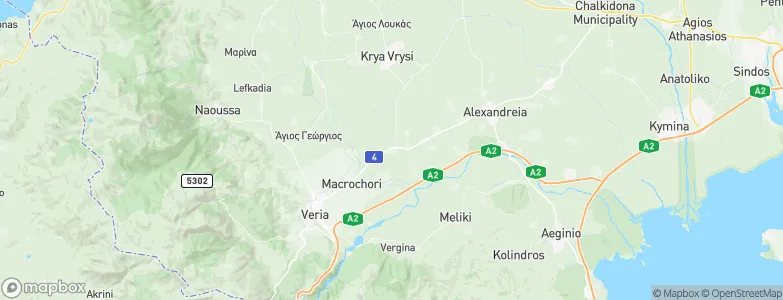 Stavrós, Greece Map