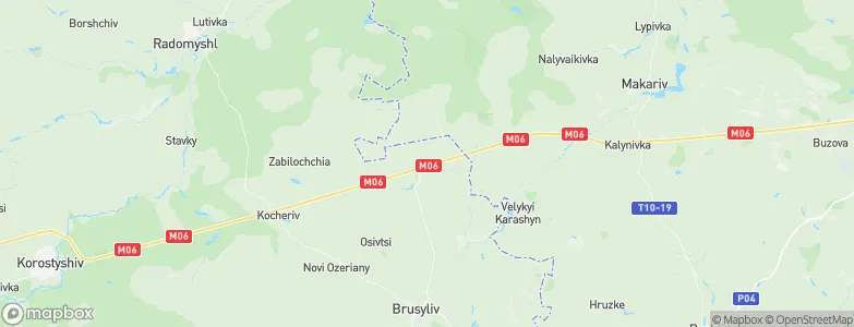 Stavyshche, Ukraine Map