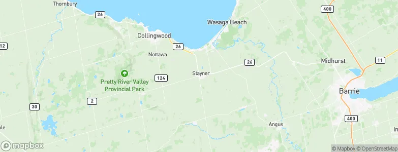 Stayner, Canada Map