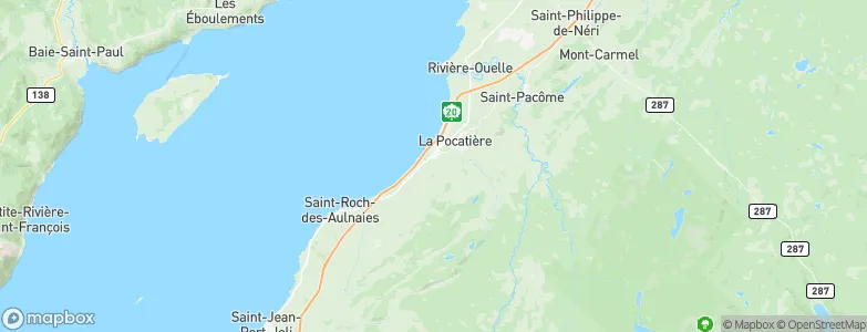 Ste. Anne de la Pocatière, Canada Map