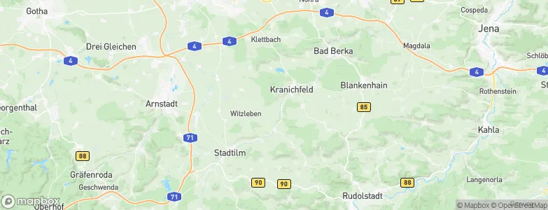 Stedten, Germany Map