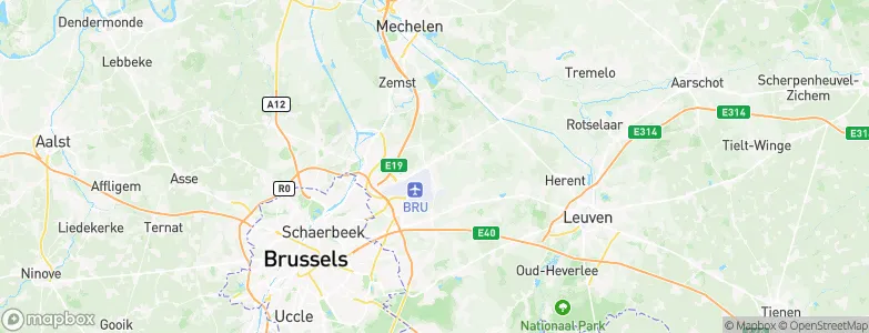 Steenokkerzeel, Belgium Map
