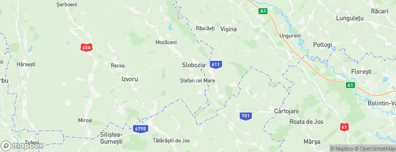 Ştefan cel Mare, Romania Map