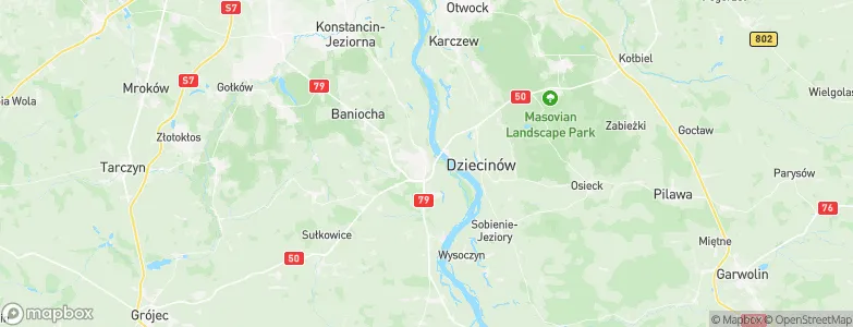 Stefanów, Poland Map