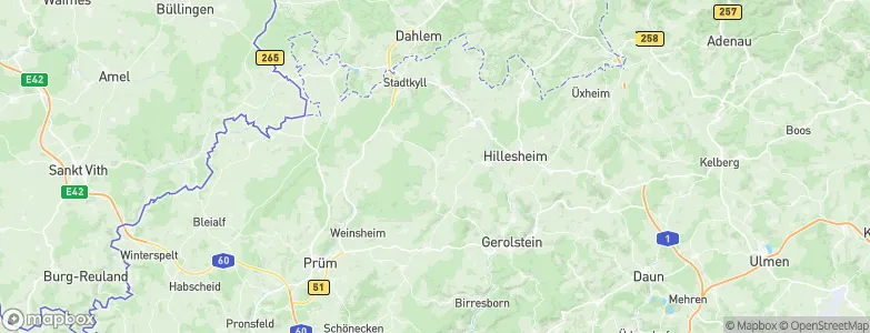 Steffeln, Germany Map