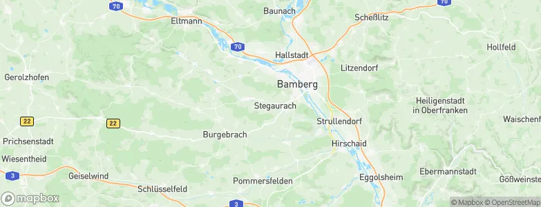 Stegaurach, Germany Map