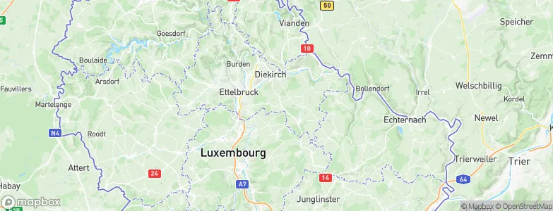 Stegen, Luxembourg Map