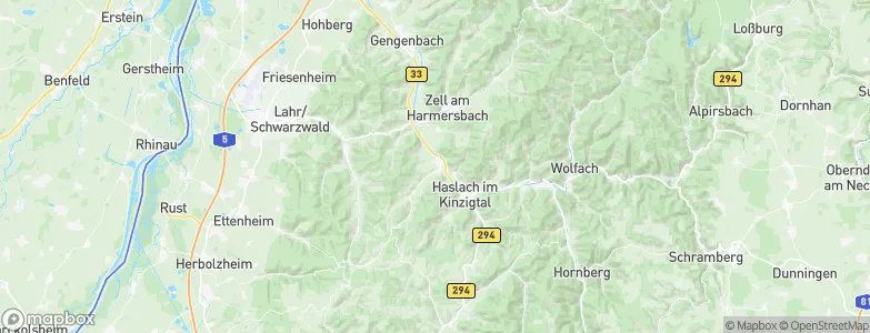 Steinach, Germany Map
