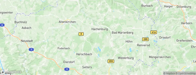 Steinebach, Germany Map