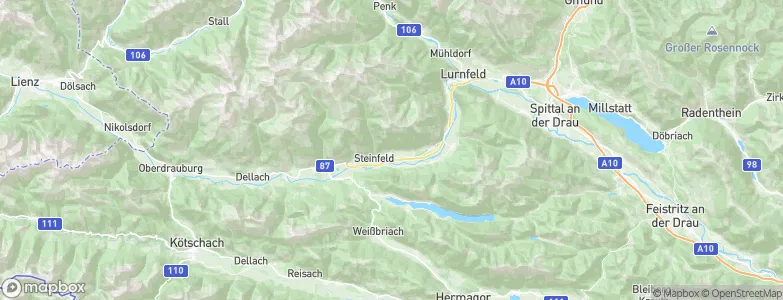 Steinfeld, Austria Map