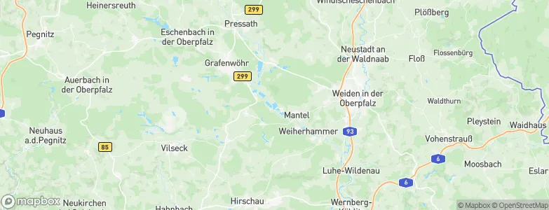 Steinfels, Germany Map