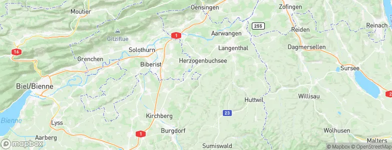 Steinhof, Switzerland Map