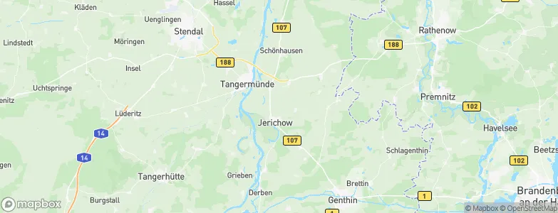 Steinitz, Germany Map