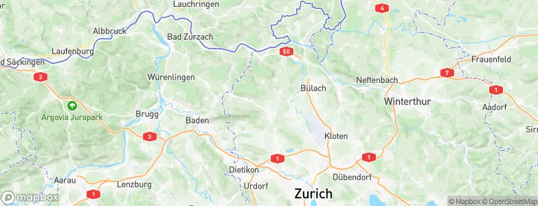 Steinmaur, Switzerland Map