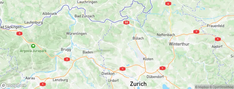 Steinmaur, Switzerland Map
