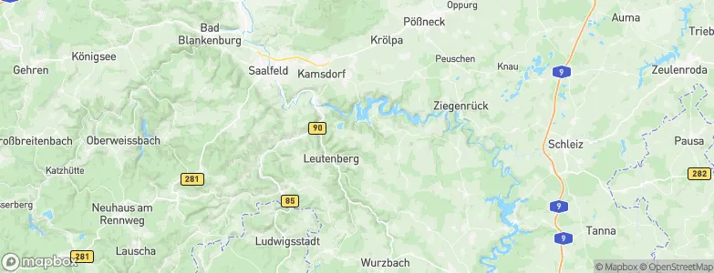 Steinsdorf, Germany Map