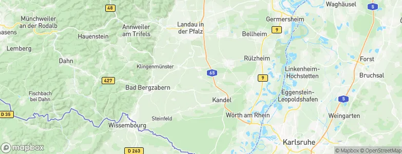Steinweiler, Germany Map
