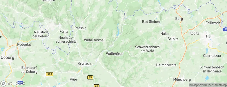 Steinwiesen, Germany Map