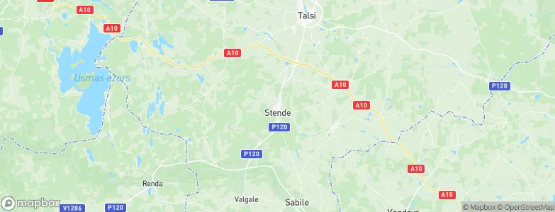 Stende, Latvia Map