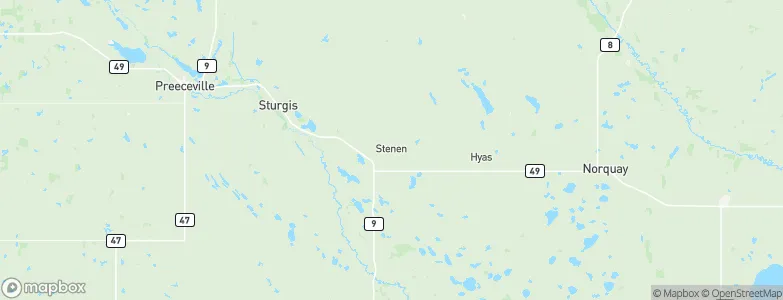 Stenen, Canada Map