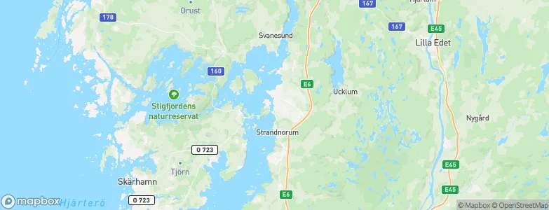 Stenungsund, Sweden Map