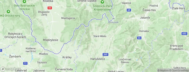 Štěpánov, Czechia Map
