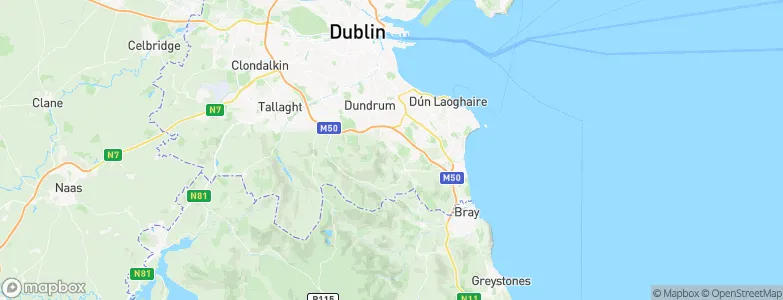 Stepaside, Ireland Map