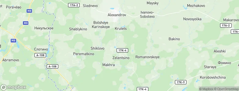 Stepkovo, Russia Map
