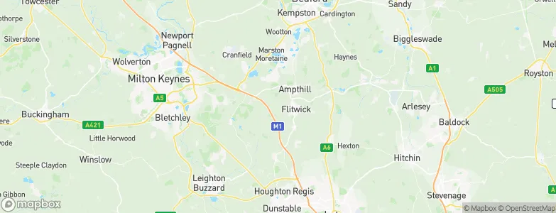 Steppingley, United Kingdom Map