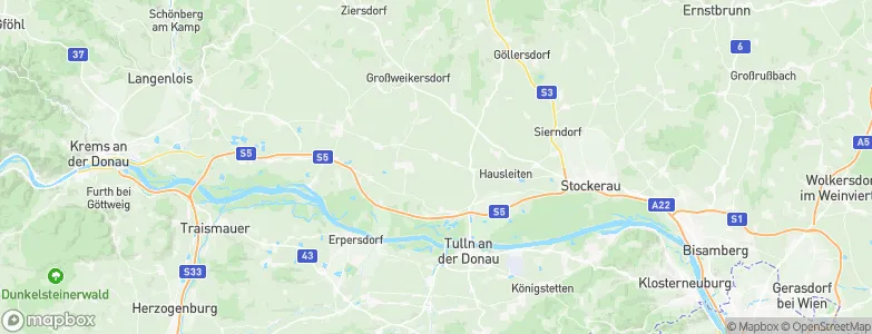 Stetteldorf am Wagram, Austria Map