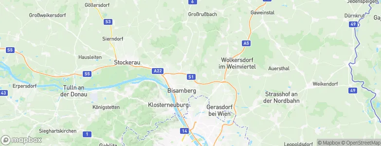 Stetten, Austria Map
