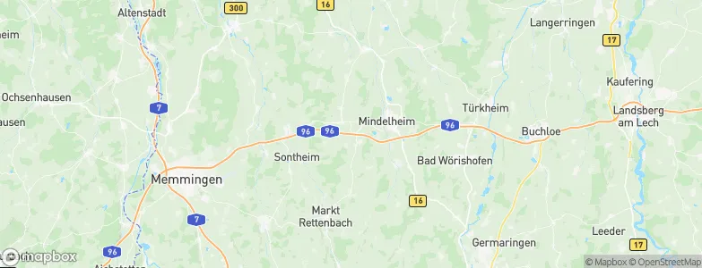 Stetten, Germany Map