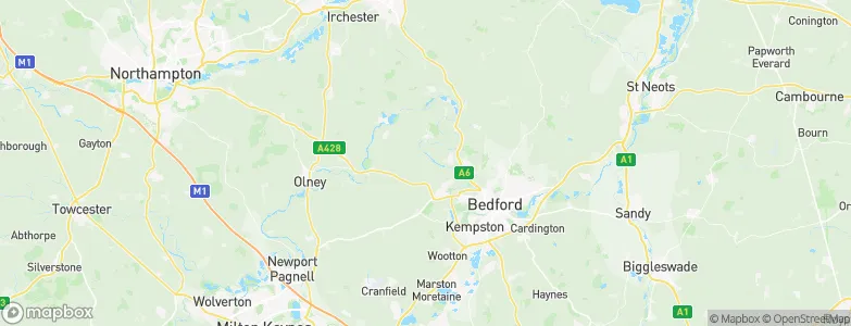 Stevington, United Kingdom Map
